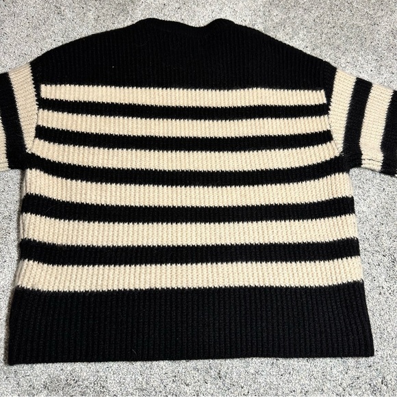 Naadam 100% Cashmere Striped Crewneck Sweater - XS - Picture 10 of 15